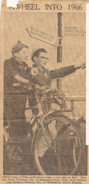 Newspaper clipping from The Yorkshire Post, 1965